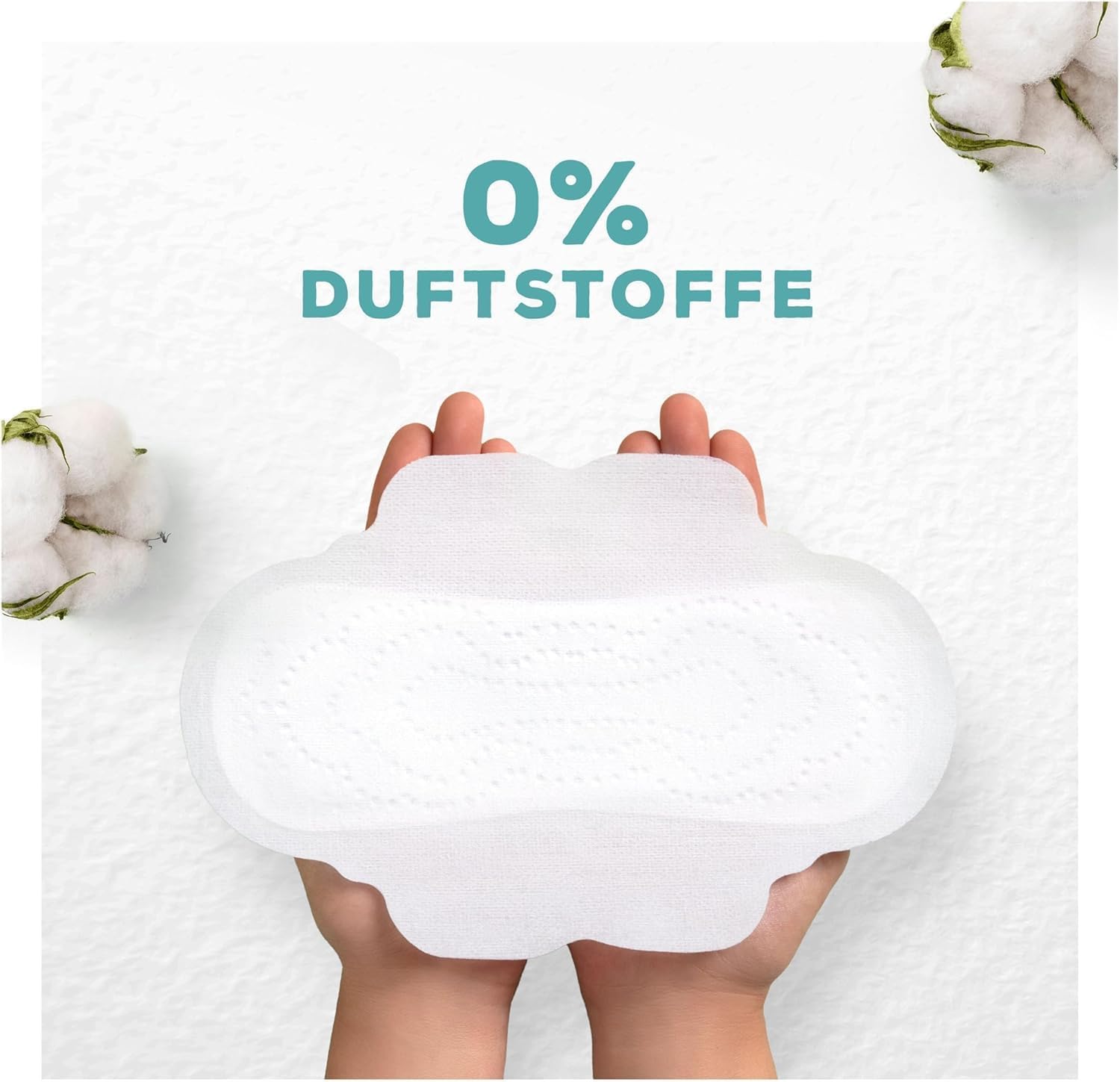 Always Ultra Damen-Damenbinden, Größe 2, Baumwollschutz, lange Damenbinden mit Flügeln (3 x 18 Stück), Monatspackung, ultradünn und super saugfähig – Bild 5