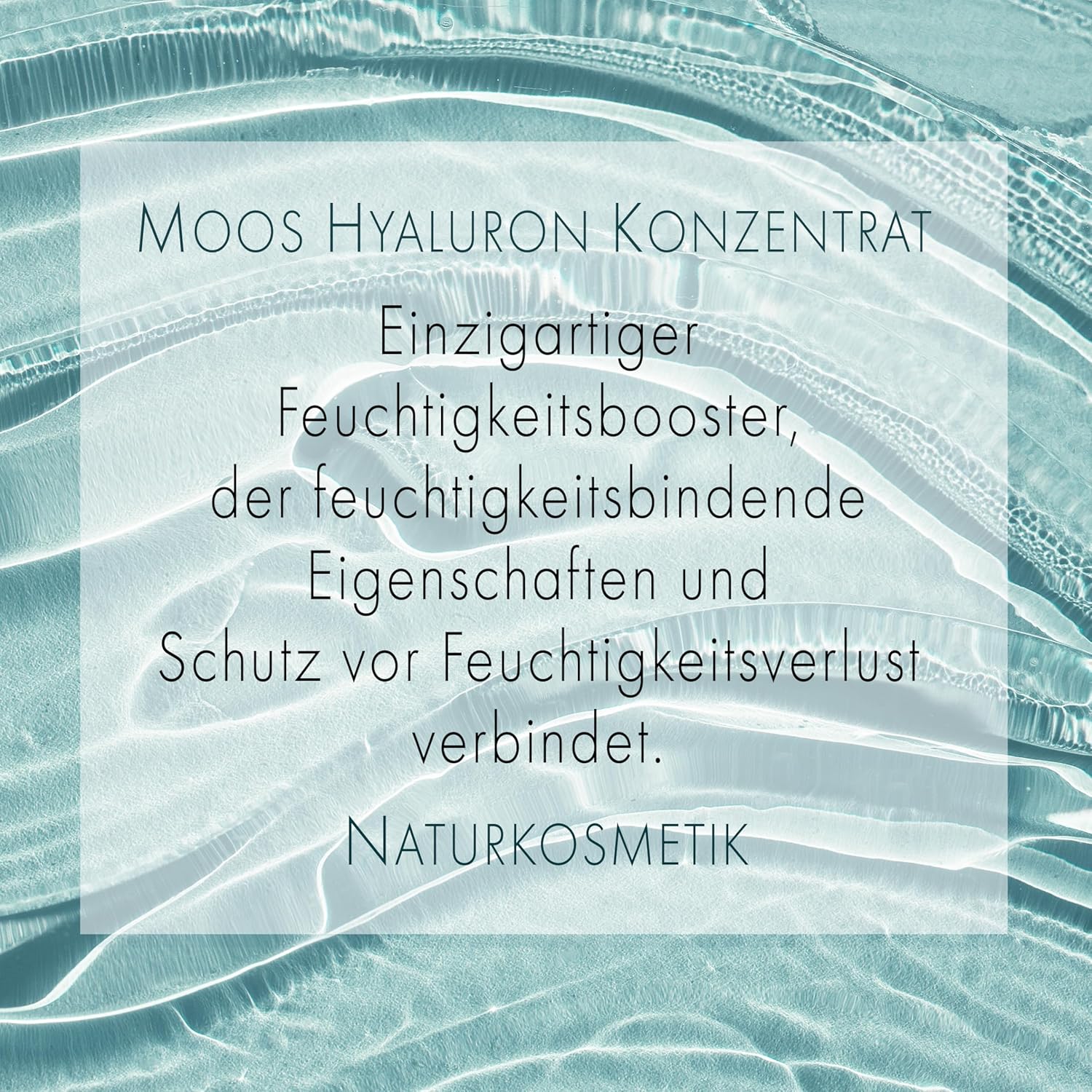 Cristinen Moor Moos Hyaluron Serum Hochdosiertes Konzentrat 2,5 % Hyaluronsäure Niedermolekulare Naturkosmetik Beruhigendes Anti-Falten-Serum mit Moos- & Rosenhydrolat + Vitamin C – Bild 4