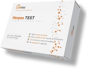 Herpes 1/2 Schnelltest für Zuhause...