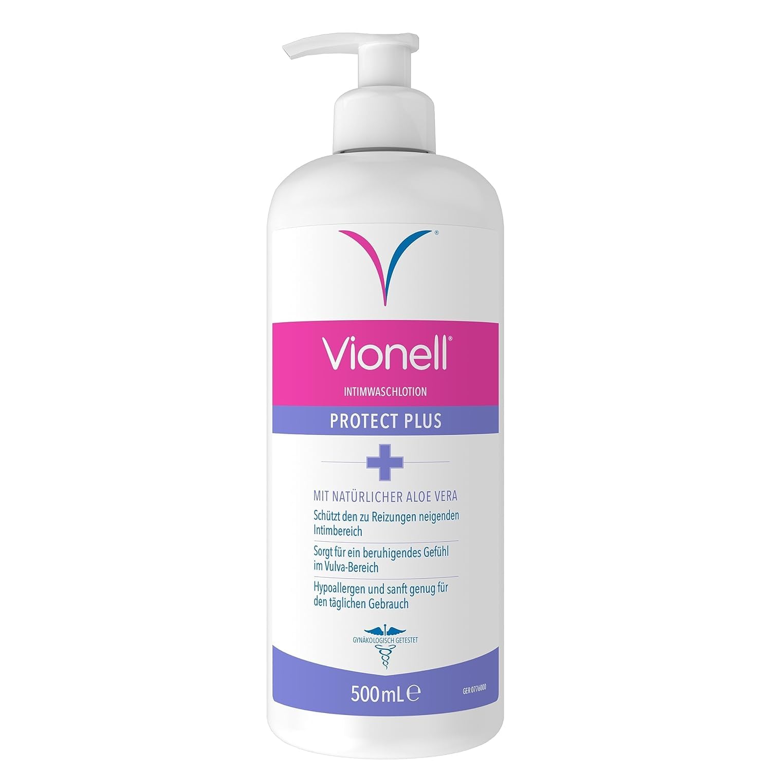 Vionell Intimwaschlotion Women Antibakterieller Protect Plus, Intimreiniger mit Neemöl & Teebaumöl, für tägliche Intimhygiene, sanfte Reinigung & Schutz vor Gerüchen