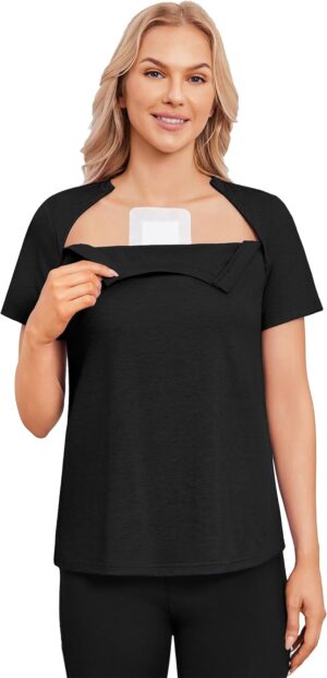 Deyeek Chemo-Shirts für Frauen mit...