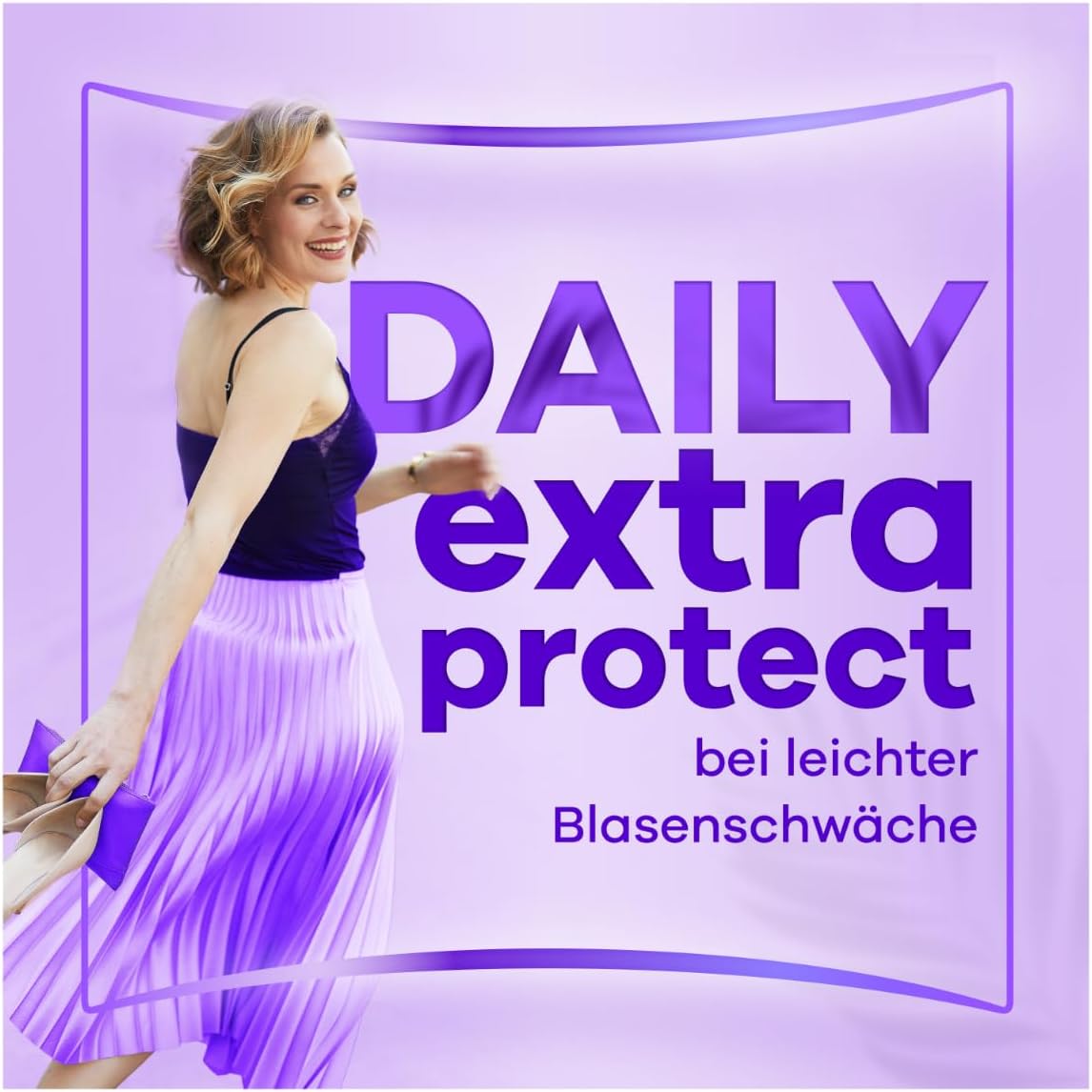30% Sparen beim Kauf von 3X - Always Daily Extra Protect Slipeinlagen Damen, Normal (64 Bindungen), Giga Pack, schliesst Gerüche und Flüssigkeit sofort ein, für maximalen Schutz am Tag – Bild 2