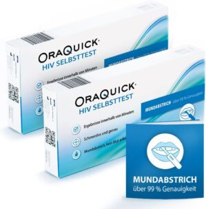 2 x OraQuick HIV-Selbsttest – sch...