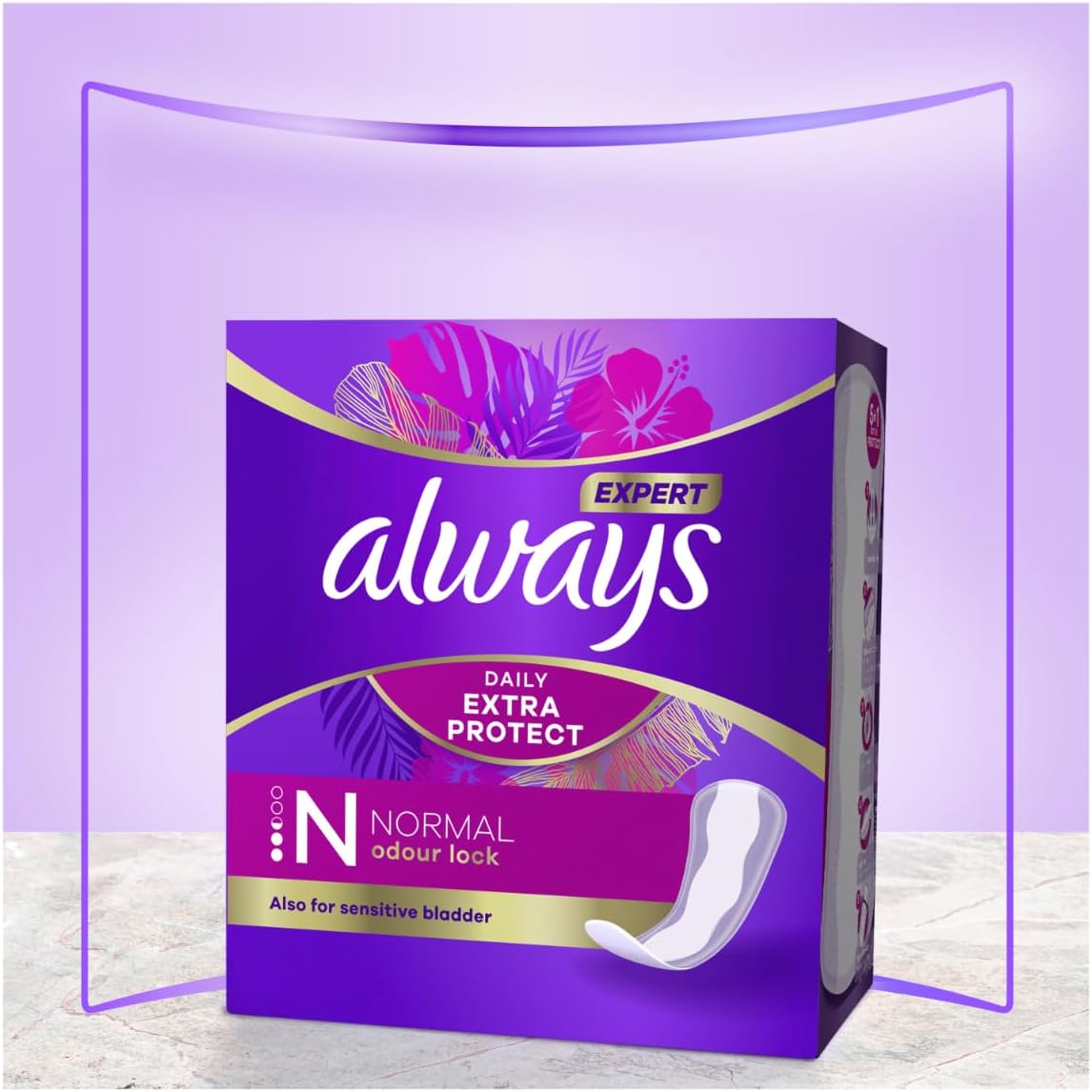 30% Sparen beim Kauf von 3X - Always Daily Extra Protect Slipeinlagen Damen, Normal (64 Bindungen), Giga Pack, schliesst Gerüche und Flüssigkeit sofort ein, für maximalen Schutz am Tag – Bild 7