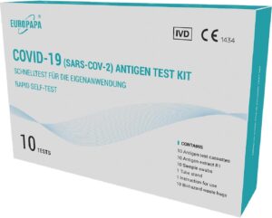 EUROPAPA® 10 x Corona Laientest Se...