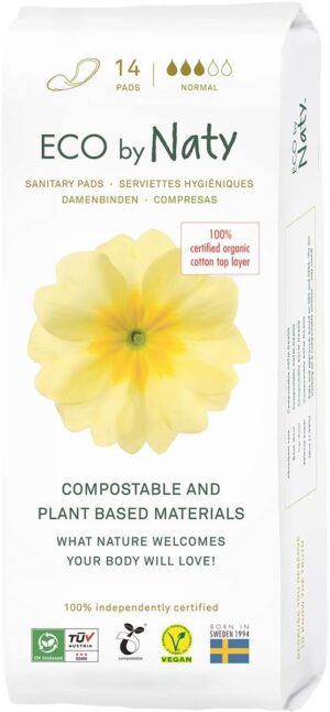 Eco by Naty Normale Damenbinden –...