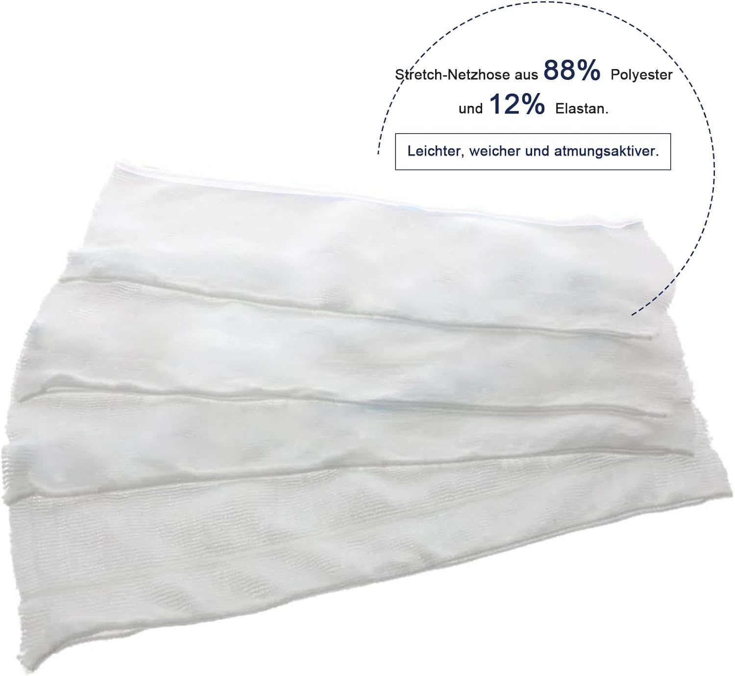 50 x Postpartum-Unterwäsche, Umstandsslips zur Fixierung von Damenbinden für Schwangere, waschbare, atmungsaktive, weiche und hautfreundliche Netzhöschen, Postpartum für Frauen nach der Geburt (L) – Bild 2
