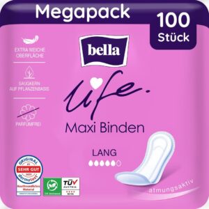 bella Life Maxi Damenbinden lang De...