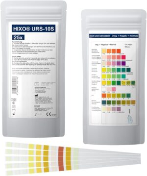 25 x Gesundheitstest 10-in-1 Urin m...