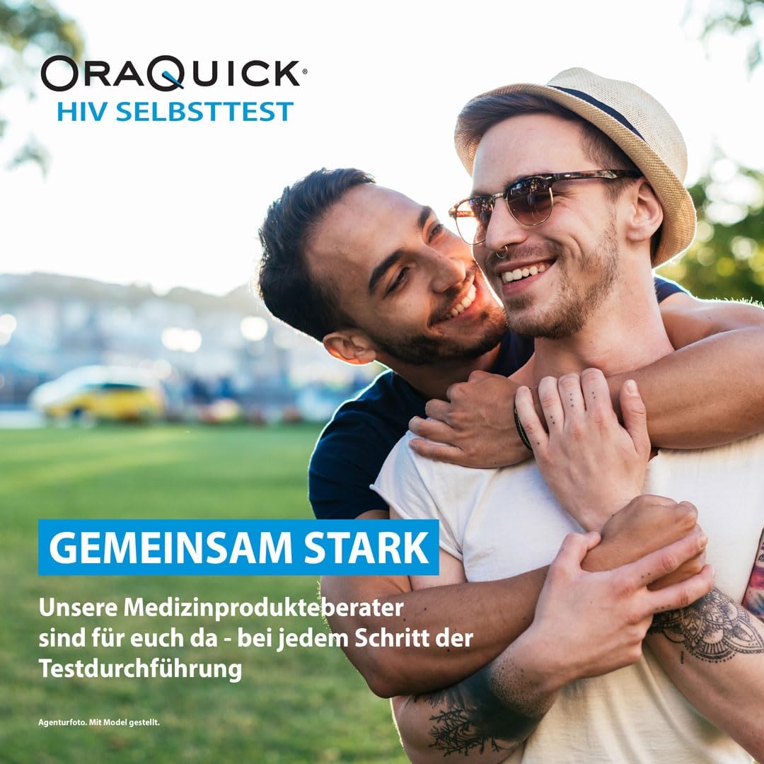 2 x OraQuick HIV-Selbsttest – schmerzfrei und sicher mit Speicheltest – HIV-Test für zu Hause – Doppelpack ideal für Paare – erkennt HIV-1- und HIV-2-Antikörper – Bild 6