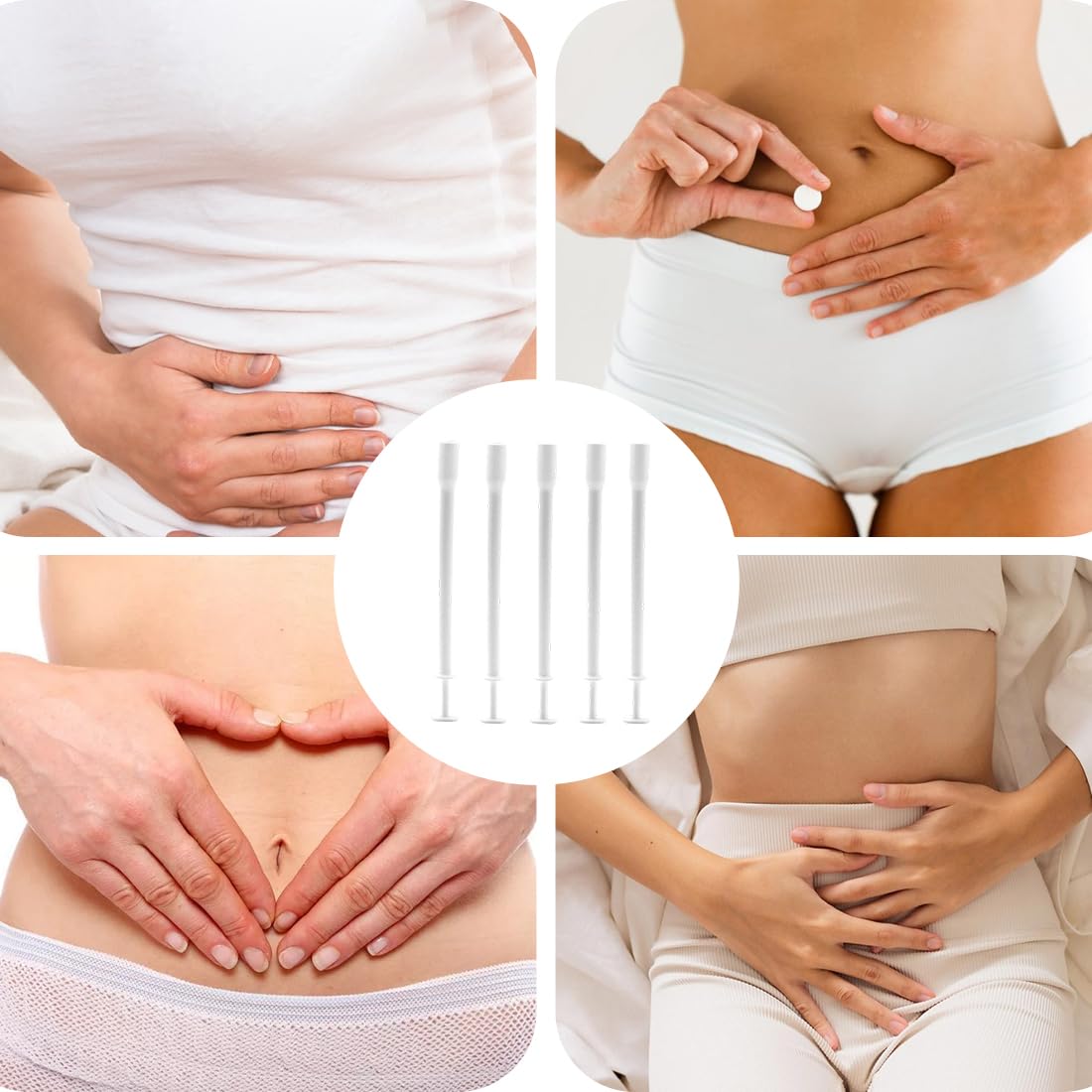 10 Vaginalapplikatoren, geeignet für die meisten Zäpfchen, Salben und Vaginalapplikatoren, einzeln verpackt – Bild 5