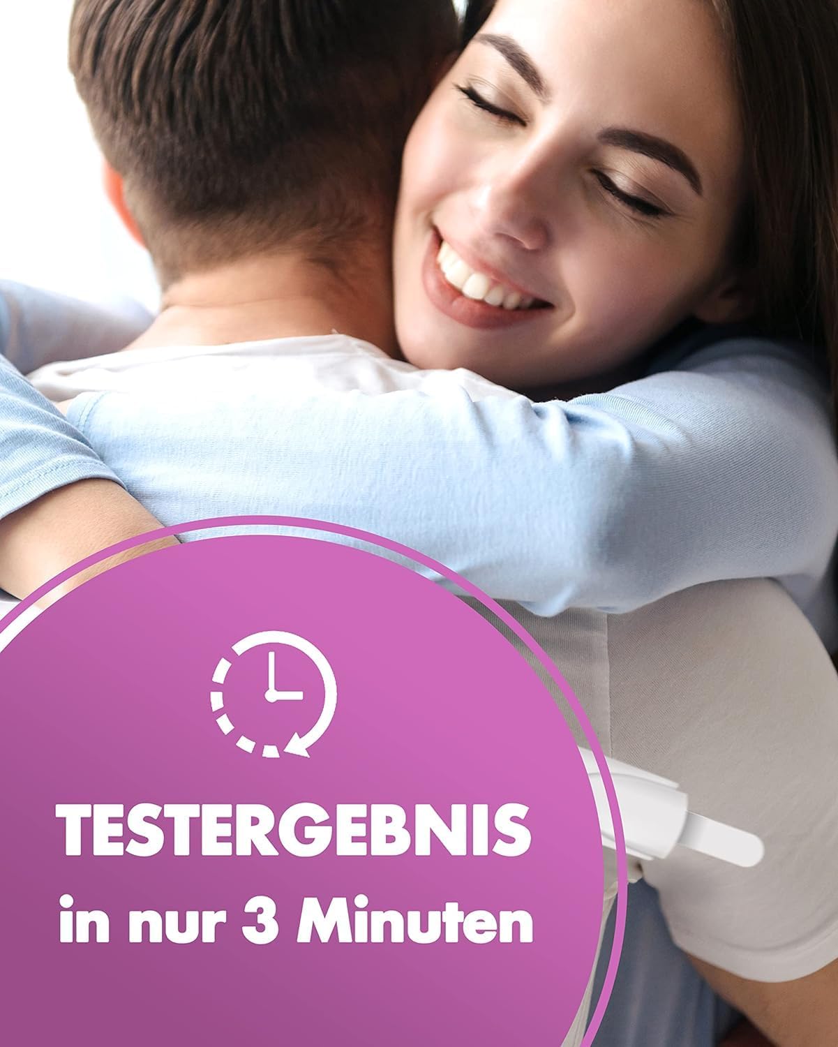 One+Step Schwangerschaftstest Frühtest Digital I Schwangerschaftstest I 1 x Frühschwangerschaftstest I Frühschwangerschaftstest mit Anzeige schwanger oder nicht schwanger I 25 mIU/ml – Bild 7
