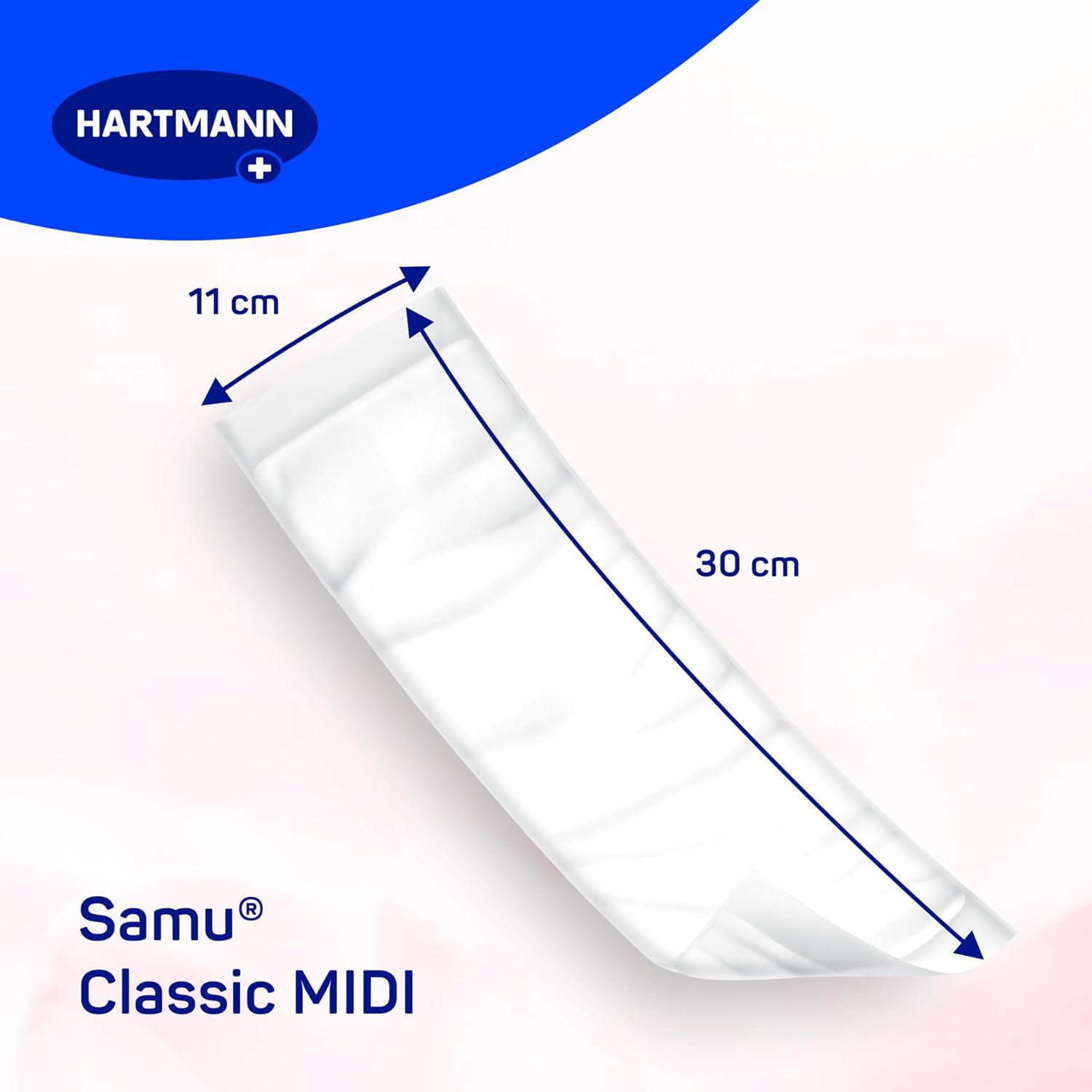 Hartmann Samu Classic Midi Wochenunterlagen, Wochenbettunterlagen, 56 Stück – Bild 5
