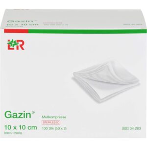 Gazin, Mulltupfer 10 cm x 10 cm, st...