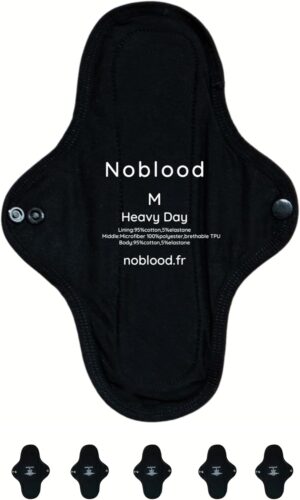 NoBlood 5er Pack | Waschbare Wattep...