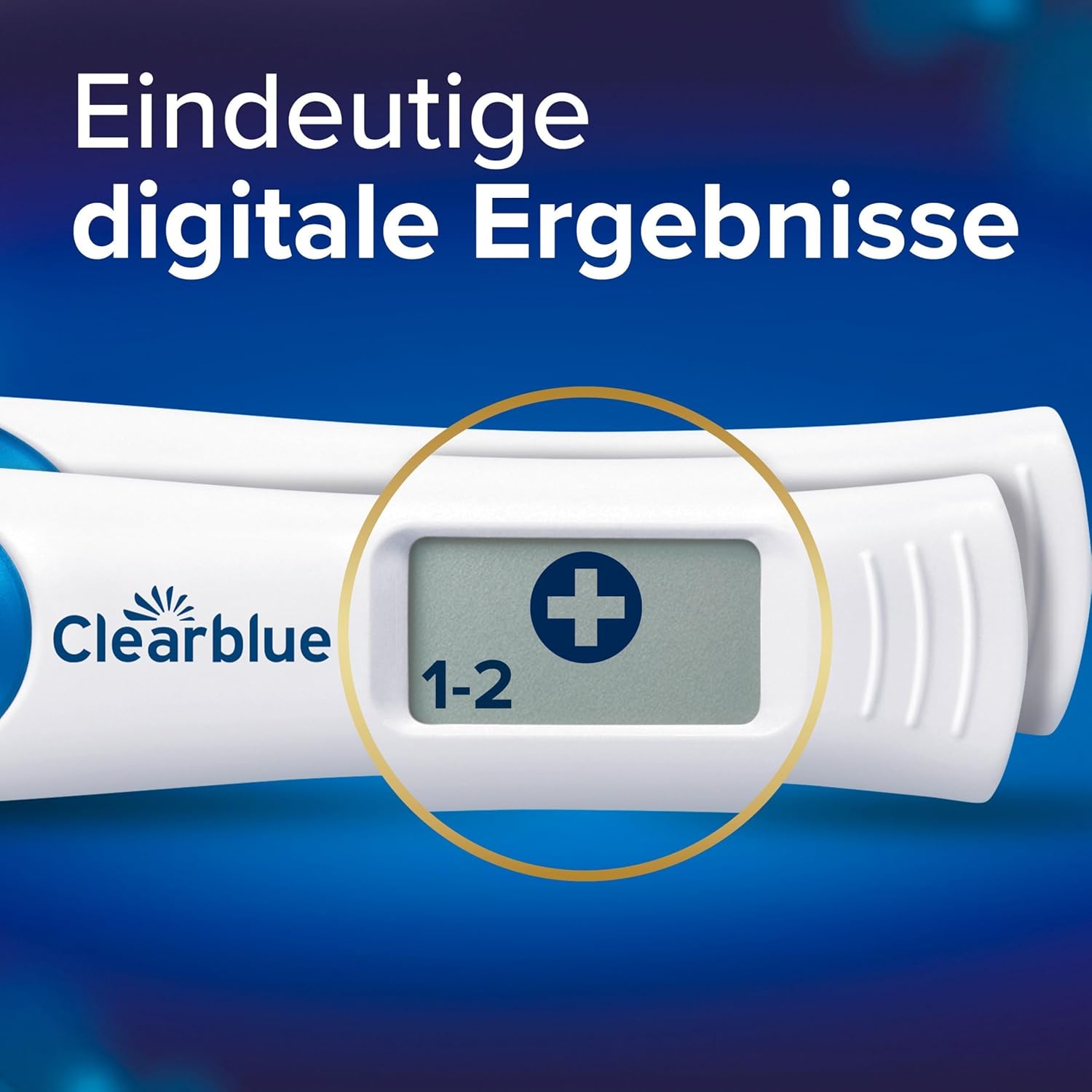 Clearblue Schwangerschaftstest, digitaler Schwangerschaftstest, 2 x Frühschwangerschaftstests / Frühschwangerschaftstests mit Wochenbestimmung, Schwangerschaftsbestimmung, 25 mIU/ml – Bild 2
