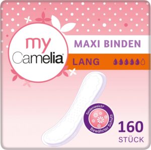 Camelia Maxi Damenbinden lang 16 x ...