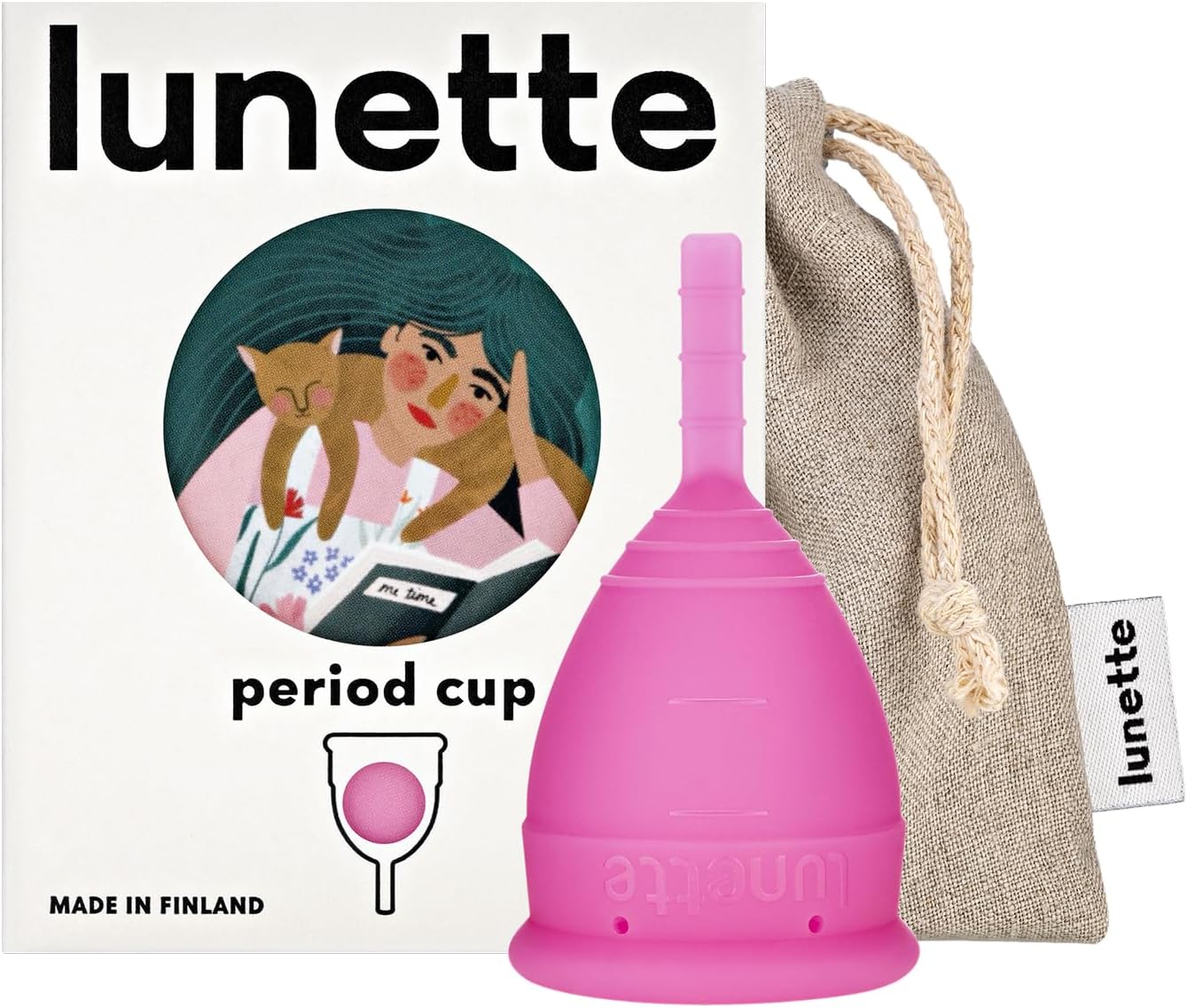 Lunette wiederverwendbare Menstruat...