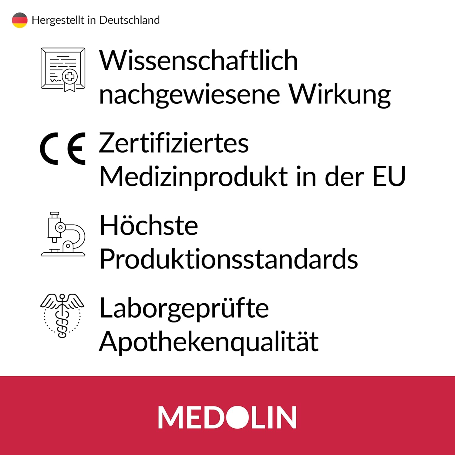 Medolin Herpes-Gel – Herpes-Creme gegen Fieberbläschen – wissenschaftlich bestätigte Wirkung – dermatologisch getestete Herpes-Salbe für gesunde Lippen – Lippenherpes-Creme, 8 ml – Bild 4