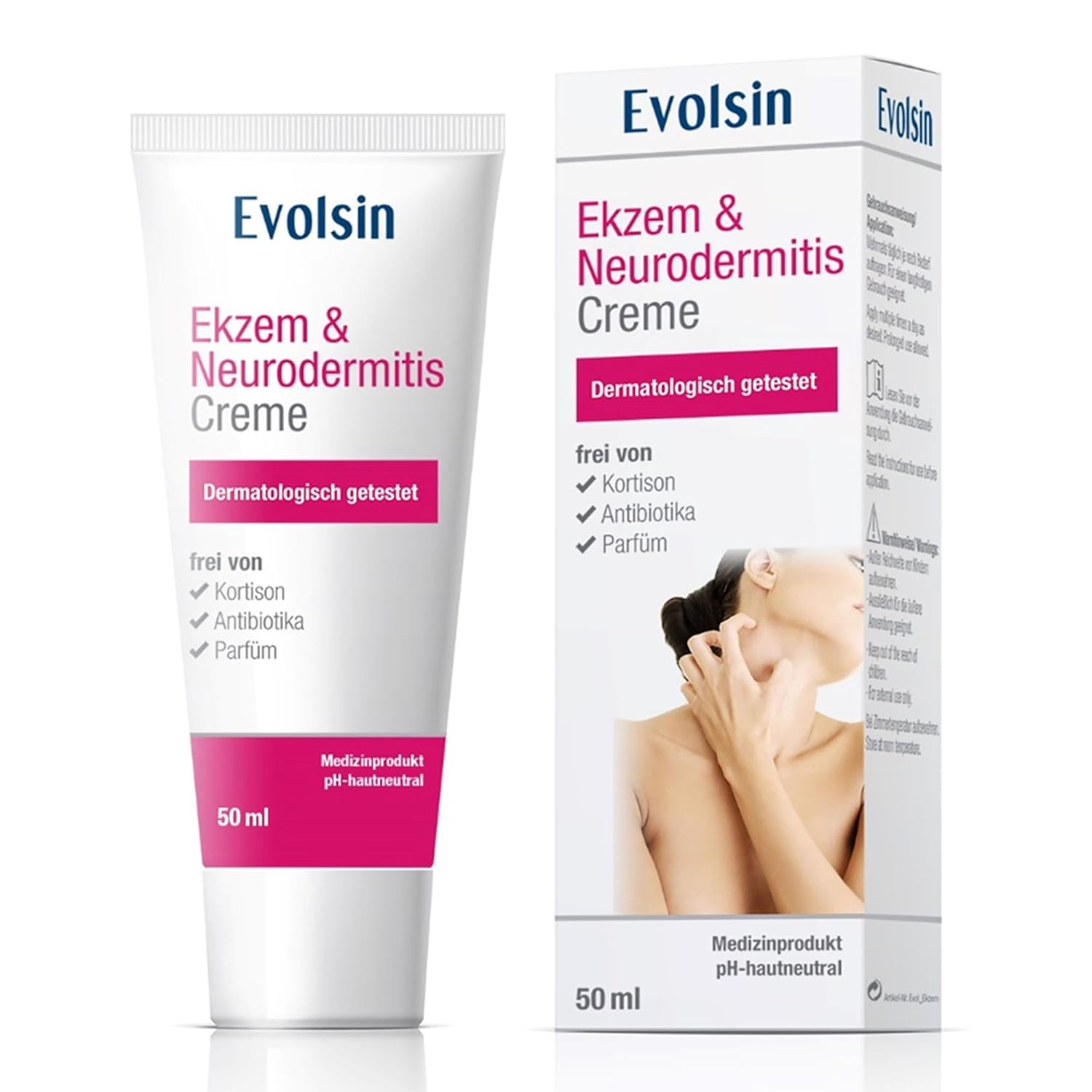 - Evolsin Creme/Salbe gegen Ekzeme und Neurodermitis lindert Juckreiz und beruhigt die Haut. Hilft bei gereizter, trockener, juckender und gereizter Haut – Bild 8