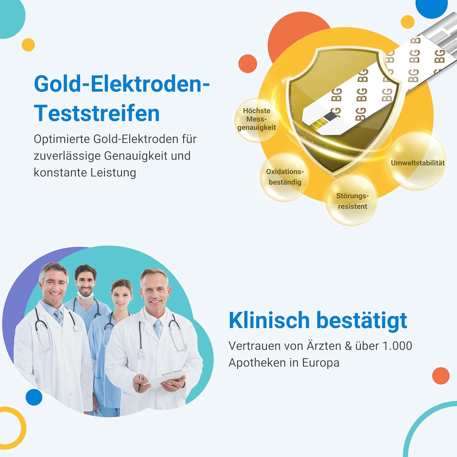 FORA 6 Connect | 4-in-1-Blutzucker-, Keton-, Cholesterin- und Harnsäuremessgerät | Für den Heimgebrauch | Bluetooth & App | Inklusive Teststreifen und Zubehör, Gelb – Bild 6