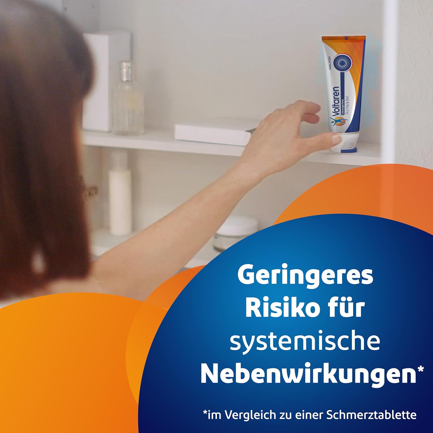 Voltaren/Voltarol forte Schmerzlinderungsgel, 23,2 mg/g, bei akuten Rückenschmerzen, Muskelschmerzen und Gelenkschmerzen, 180 g – Bild 4