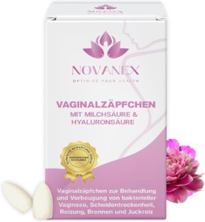 Vaginalzäpfchen mit Milchsäure un...