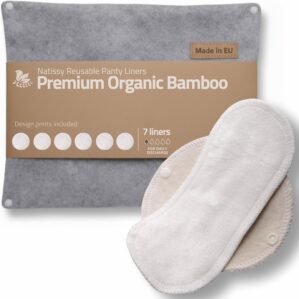 Waschbare Slipeinlagen mit Bio-Bamb...