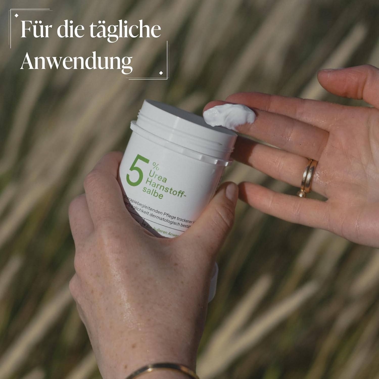 Phametra Urea Harnstoffsalbe 5 % | Medizinische Hautpflege | Feuchtigkeitscreme für trockene und empfindliche Haut | Körperpflege ohne Duftstoffe | 250 g – Bild 3