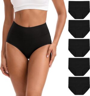 INNERSY Damen-Unterhosen aus Baumwo...