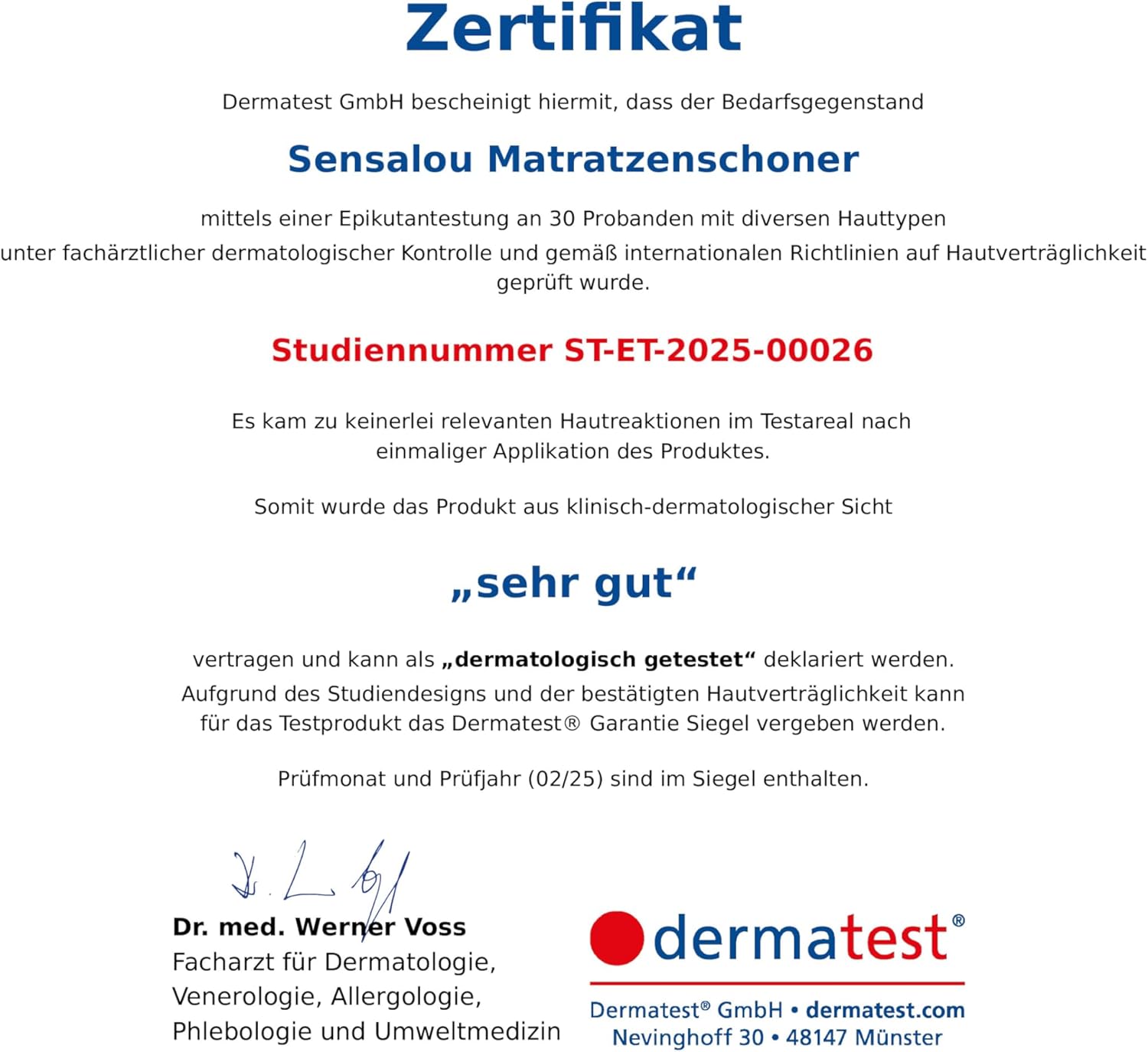 Sensalou Inkontinenz-Matratzenschoner, Matratzenbezug, wasserdicht, weiß, 90 x 200 cm – Bild 8