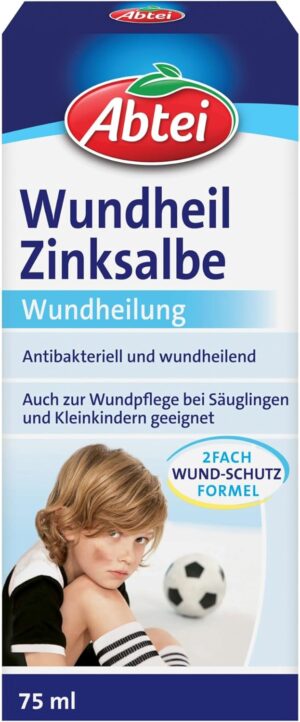 Abtei Wundheilende Zinksalbe, 75 ml