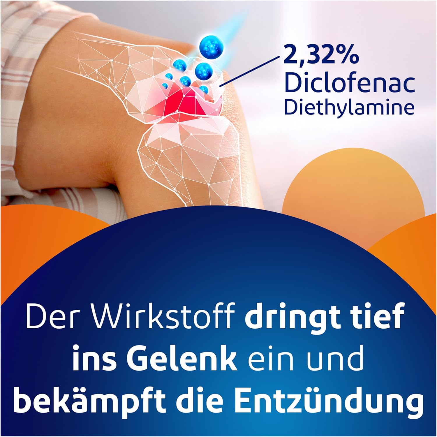 Voltaren/Voltarol forte Schmerzlinderungsgel, 23,2 mg/g, bei akuten Rückenschmerzen, Muskelschmerzen und Gelenkschmerzen, 180 g – Bild 8