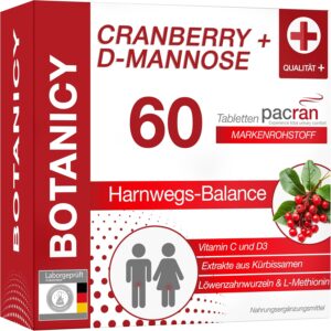 Cranberry + D-Mannnose, Tabletten m...