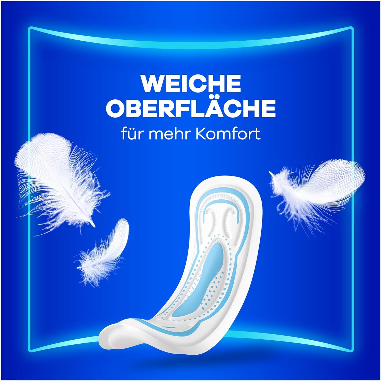 Always Maxi Profresh lange Damenbinden (Größe 2) ohne Flügel, 12er-Pack für stärkere Tage, Damenbinden, bis zu 100 % Schutz und Komfortkissen – Bild 4