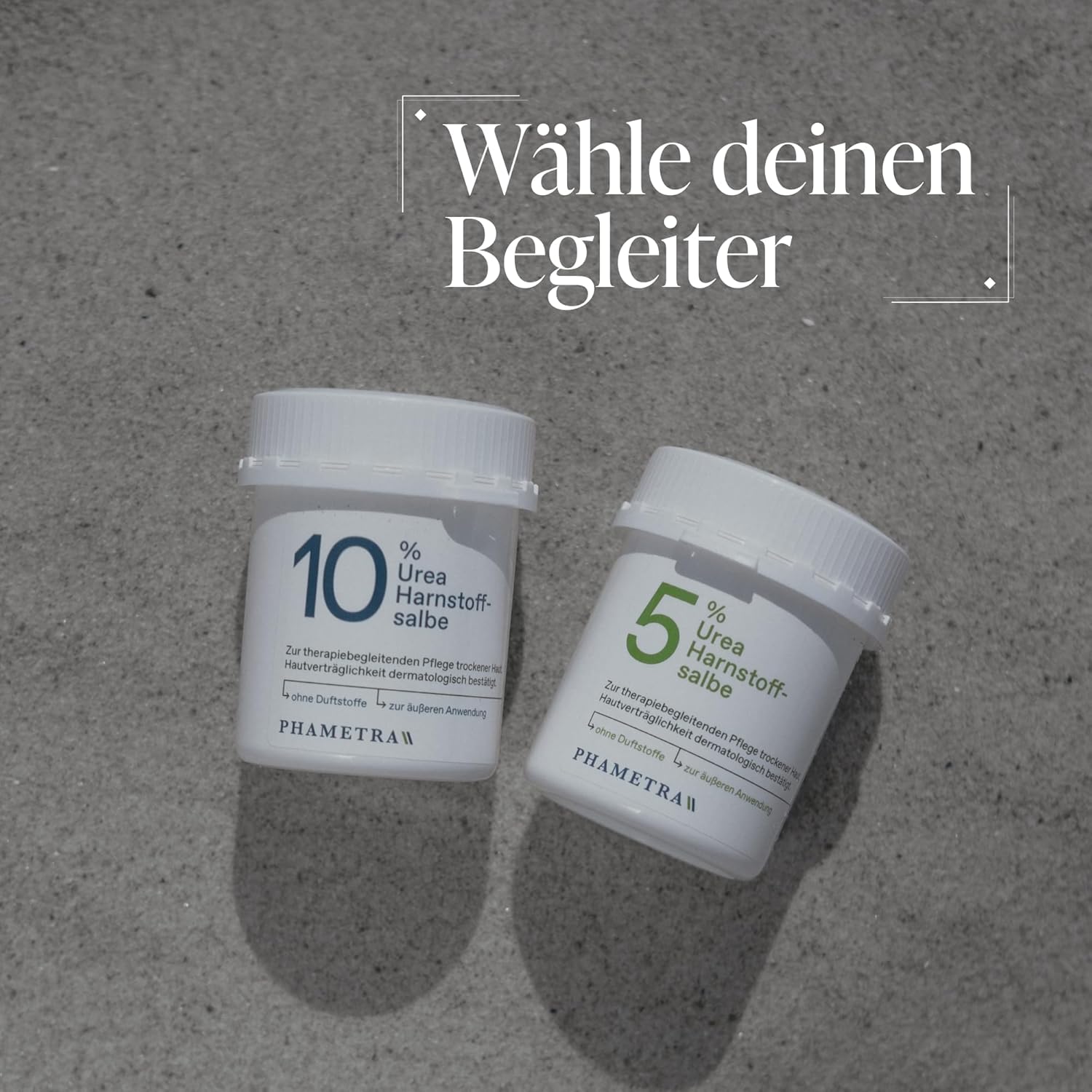 Phametra Urea Harnstoffsalbe 5 % | Medizinische Hautpflege | Feuchtigkeitscreme für trockene und empfindliche Haut | Körperpflege ohne Duftstoffe | 250 g – Bild 6
