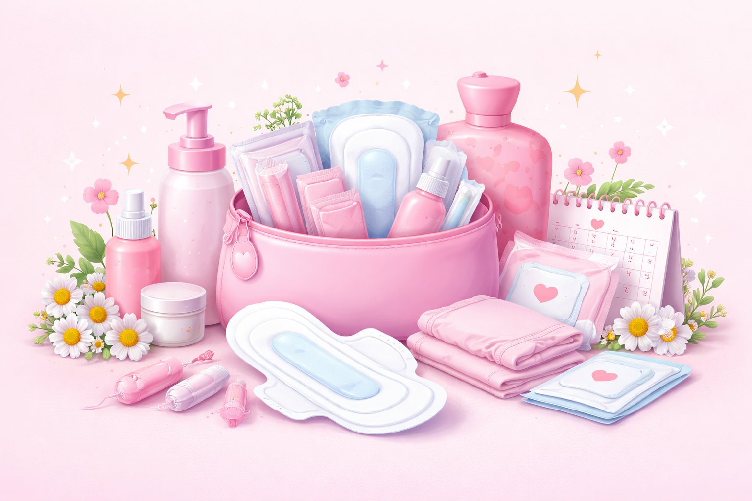 Feminine care wellness products and medical supplies