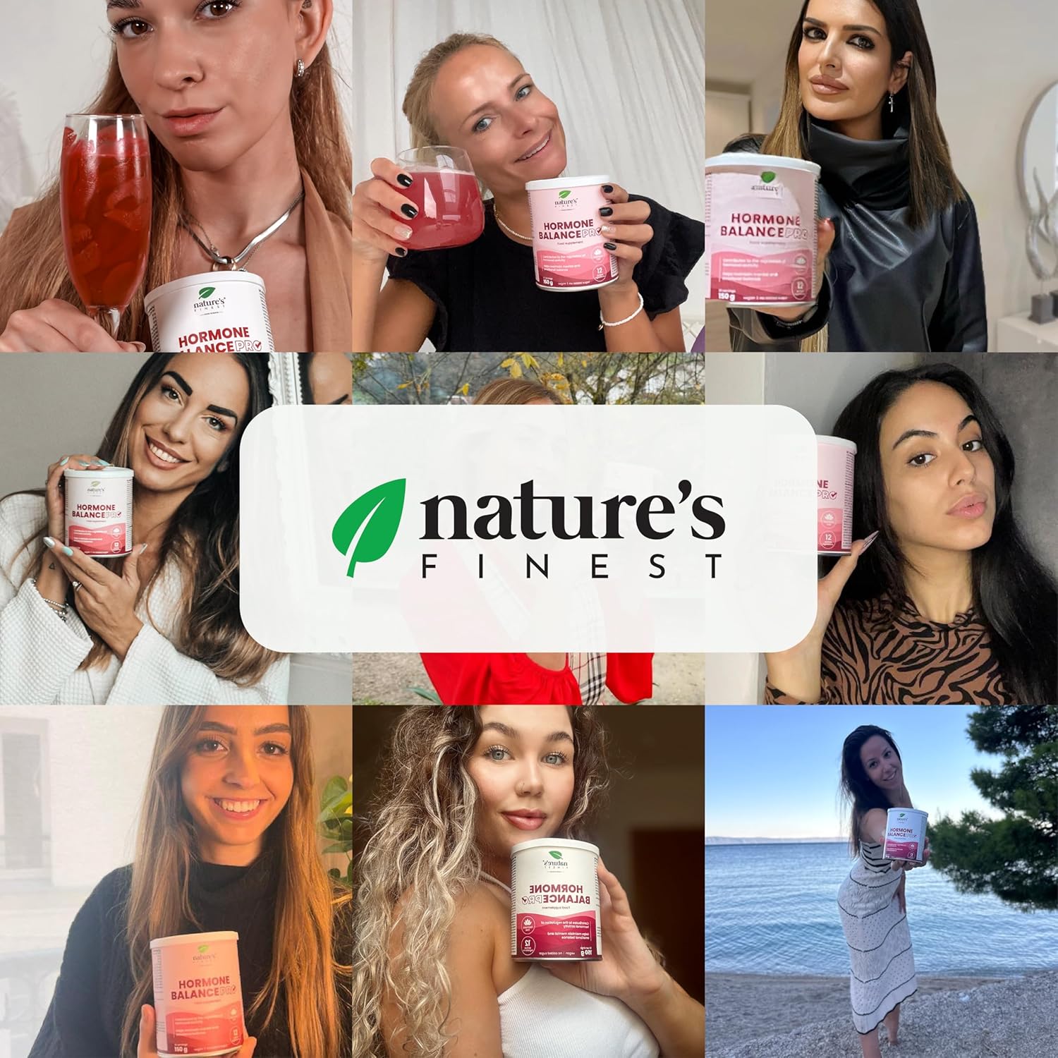 Nature's Finest Hormone Balance PRO – Hormone Balance Frauen mit Ashwagandha, Johanniskraut, B-Komplex, Zinkgluconat, Folsäure & Niacin – Pulver – 150 g – Hergestellt in der EU – Bild 10