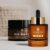 Cristinen Moor Set Moossalbe 50 ml + Moos Hyaluron Konzentrat 30 ml I Anti-Falten-Pflegeset für die tägliche Pflegeroutine I Naturkosmetik