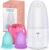 YTYOMUR Menstruationstassen-Dampfsterilisator mit 2 wiederverwendbaren Menstruationstassen, Periodenbecher-Reiniger-Waschset