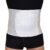 BODYPERFECT Postpartales Bauchband nach Operationen – Unisex Linderung von Rückenschmerzen – Rückenunterstützung des Bauchbandbinders – verstellbare Verschlusshöhe 24 cm (weiß H24, M)