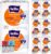bella Perfecta Ultra Damenbinden Orange ohne Flügel, extra weich, 7er Pack (7 x 20 Stück)