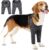 Hunde-Bodysuit nach Operationen, Hundekleidung zur Unterstützung der Genesung nach Operationen an den Vorderbeinen, Ellbogenschutz für Hunde, Wundschutz für Hundebeine (Grau, M)