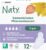 Naty Damenbinden Super mit Flügeln, 100 % zertifizierte Bio-Baumwolle auf der Haut, zertifiziert hautfreundlich, ohne Parfüm, 0 % herkömmliches Plastik, saugfähiger Schutz, 12 Pads