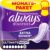 Always Discreet Plus Ultimate Inkontinenzeinlagen für die Nacht, 48 Einlagen (4 x 12 Einlagen) für Frauen, starker Schutz, den Sie kaum spüren