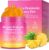Probiotika Women’s Intimate Flora Gummibärchen mit roter Ulme, 60 Gummibärchen mit Ananasgeschmack, vaginale Probiotika, feminine pH-Gummibärchen für gesunden Geruch, für pH-Wert, Darmgesundheit und Immunsystem