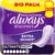 Always Discreet Inkontinenzeinlagen für Frauen, Ultimate Night, 20 Stück, besonders sicher und diskret