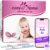 Easy@Home 40 Ovulationstest + 10 Schwangerschaftstest Frühtest – Empfidlich Kinderwunsch Fruchtbarkeitstests für Eisprung und Schwangerschaftstests 10 mIU/ml