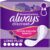 Always Discreet Inkontinenzeinlagen für Damen, lang, Plus-Packung mit 24 Stück, absorbieren Gerüche und Feuchtigkeit, verhindern Auslaufen